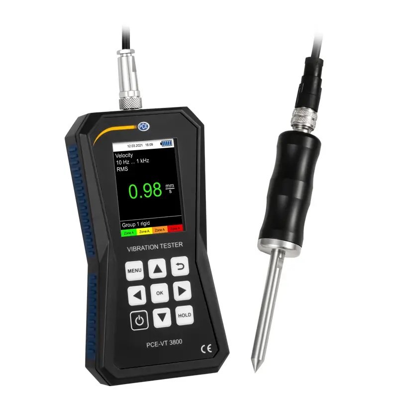 p29-1 PCE-VT 3800S VIBRATION ANALYZER/ ACCELEROMETER