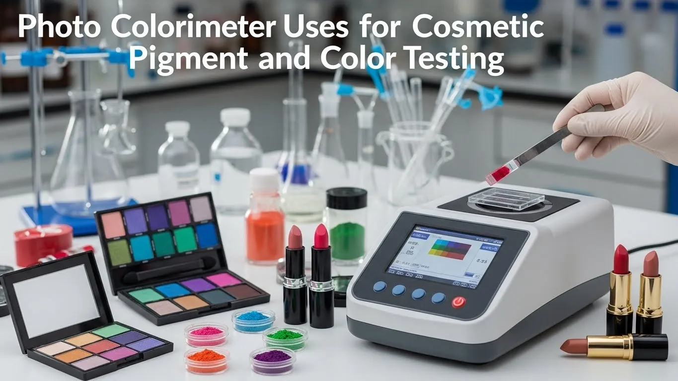 The Applications and Uses of Photo Colorimeter for Pigments and Color Variation Testing in the Cosmetic Industry