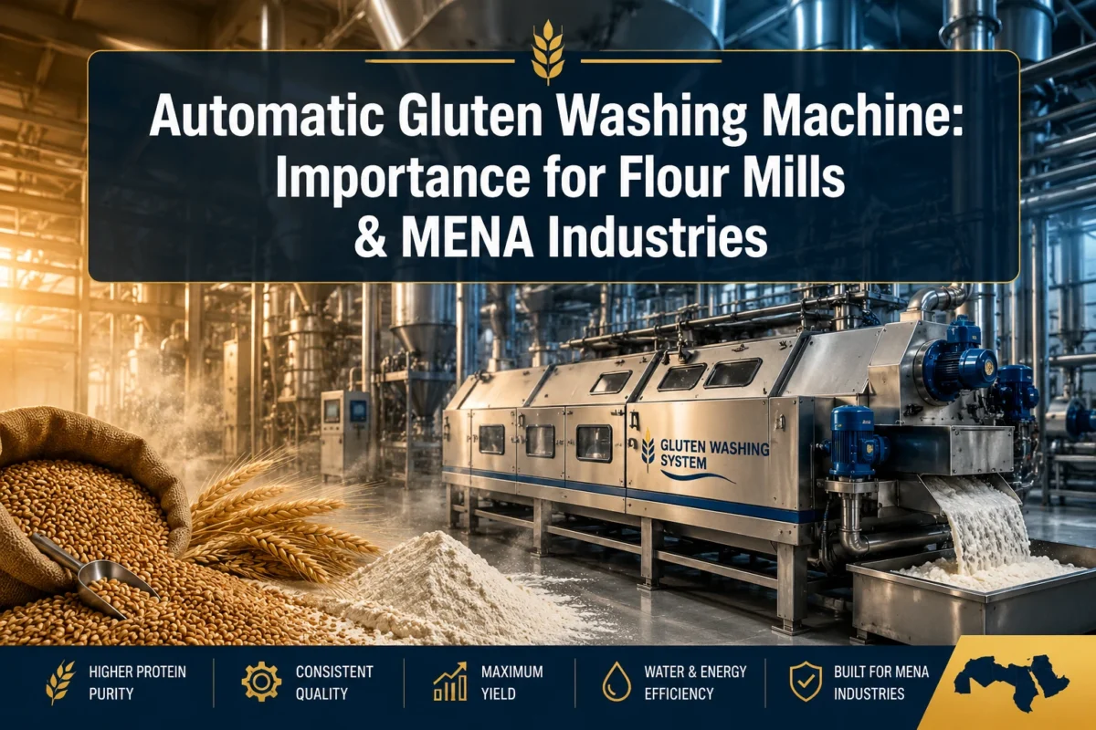 Automatic Gluten Washing Machine