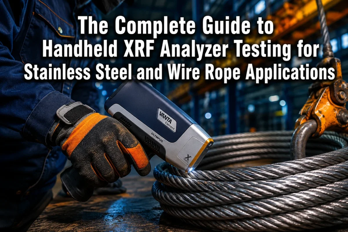 The Complete Guide to Handheld XRF Analyzer Testing for Stainless Steel and Wire Rope Applications (2)