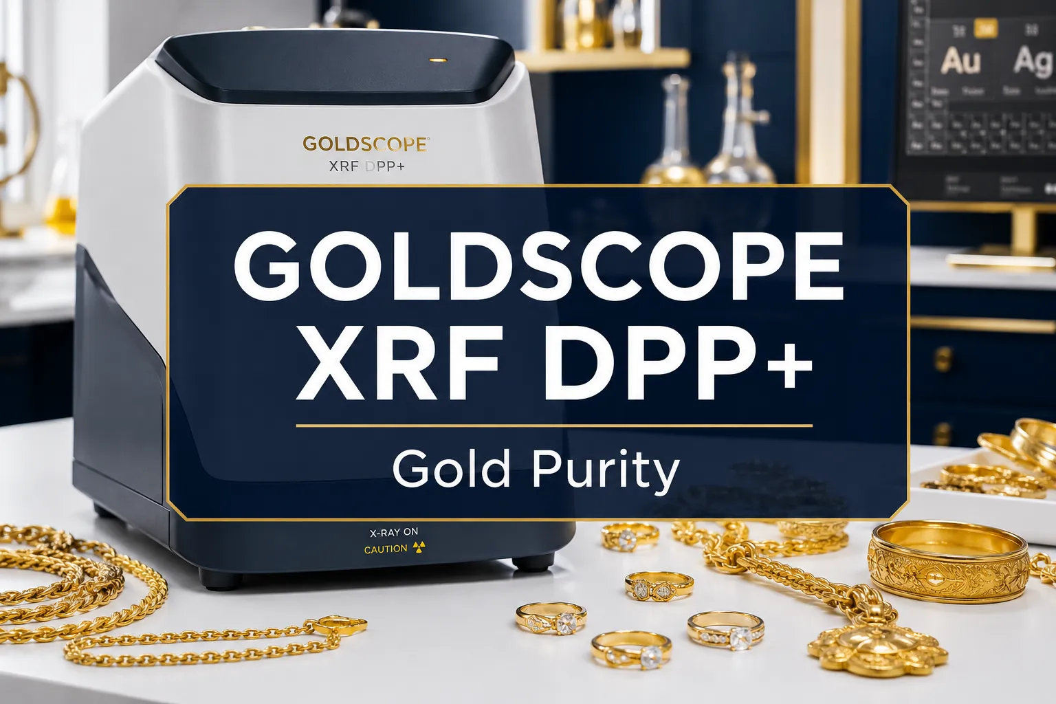 FISCHERSCOPE GOLDSCOPE XRF DPP+ 520530550 Gold Testing