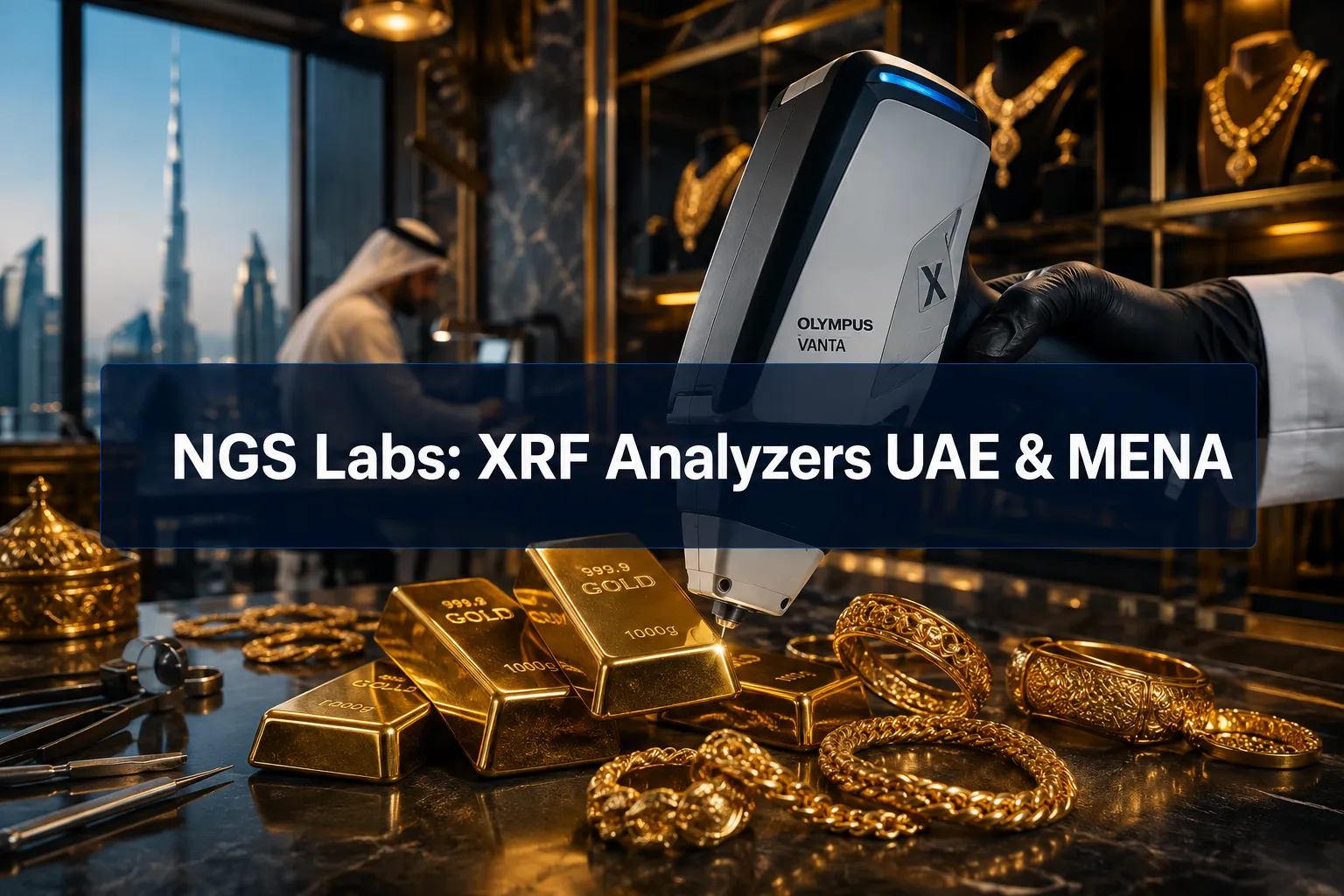 Why Businesses Across the UAE & MENA Trust NGS Laboratories Equipment Trading for XRF Precious Metal Analyzers