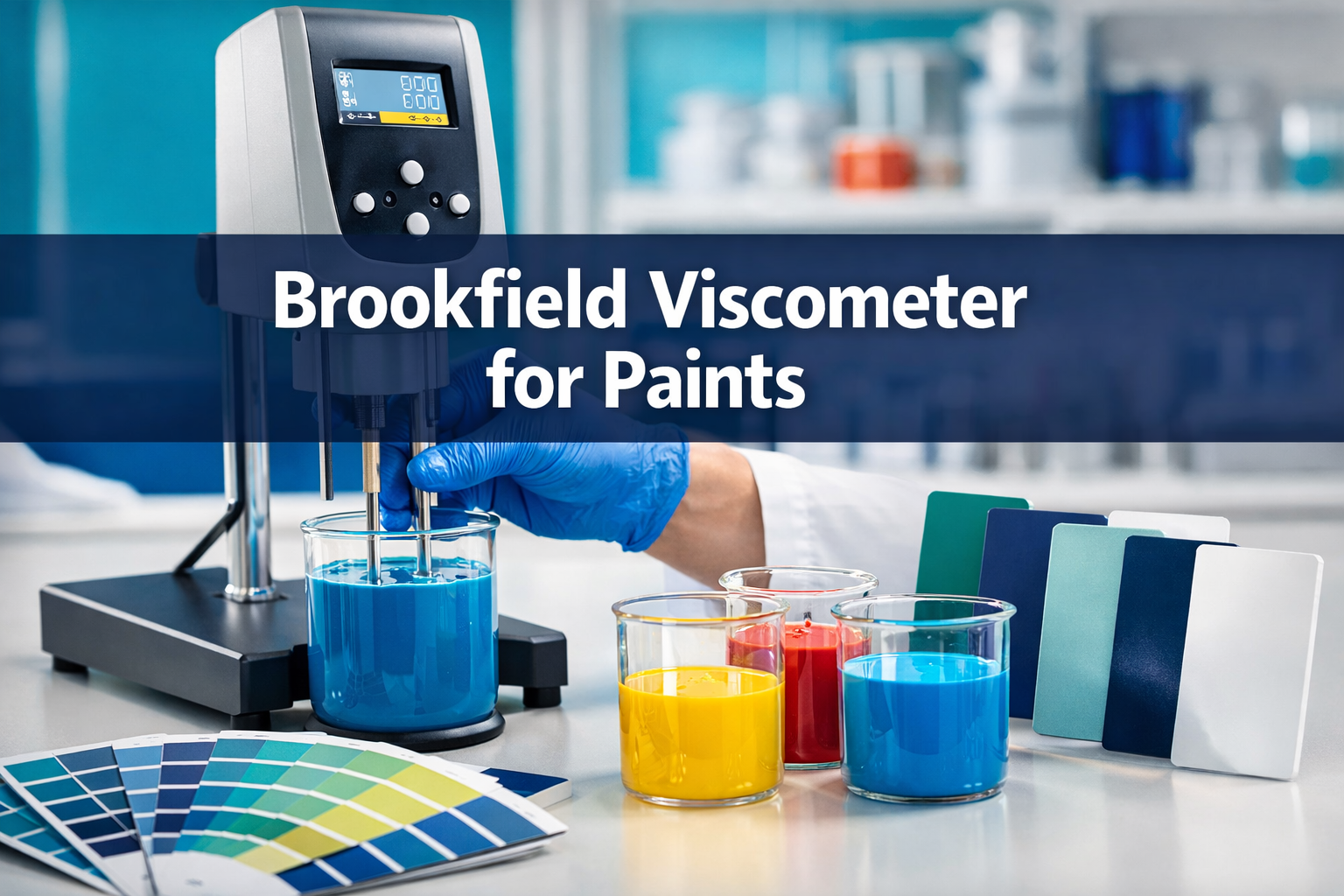 Brookfield Viscometer for Paints, Coatings & Inks Applications, Testing Methods & Benefits