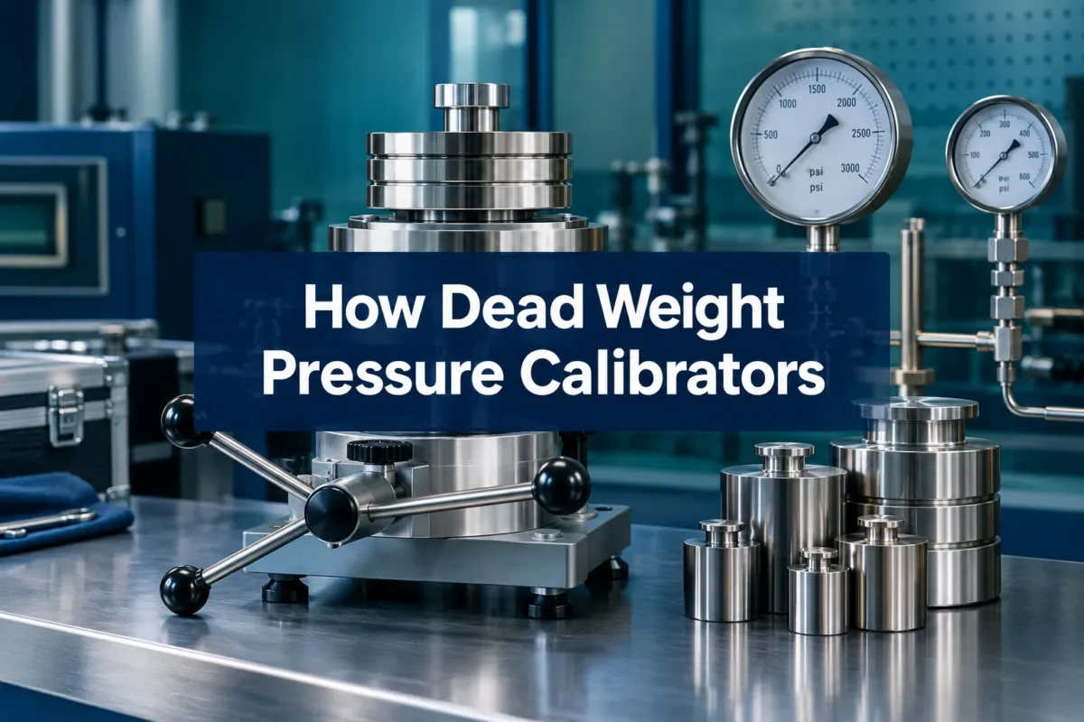 Dead Weight Pressure Calibrators Improve Industrial Pressure