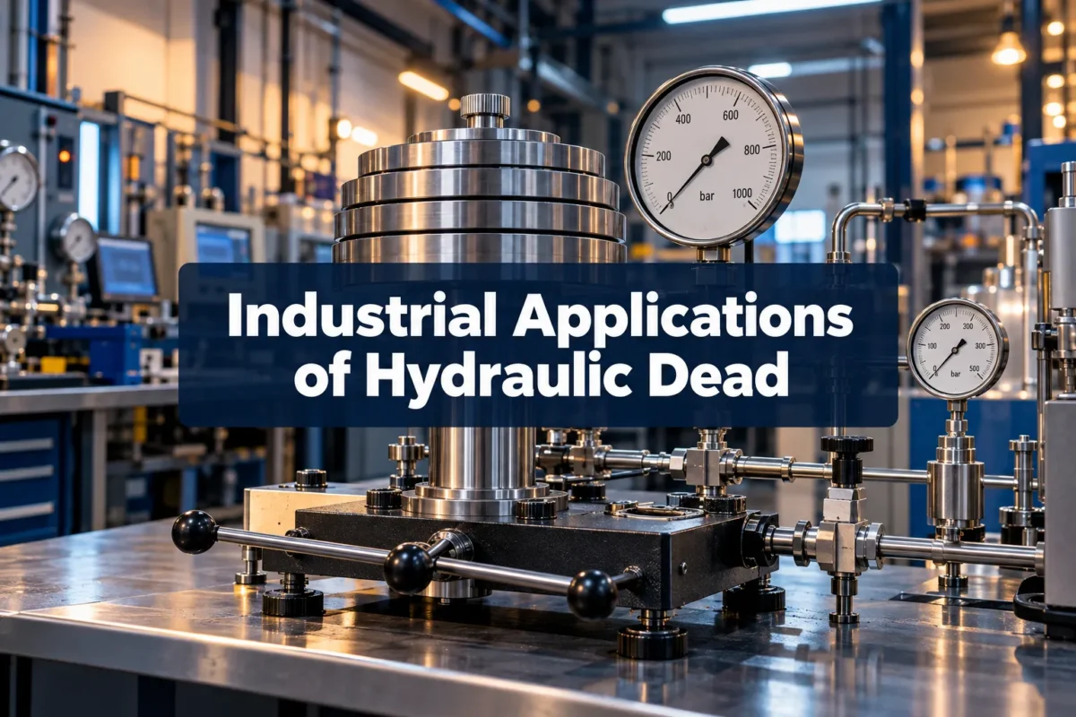 Industrial Applications of Hydraulic Dead Weight Pressure Testers The Complete Guide